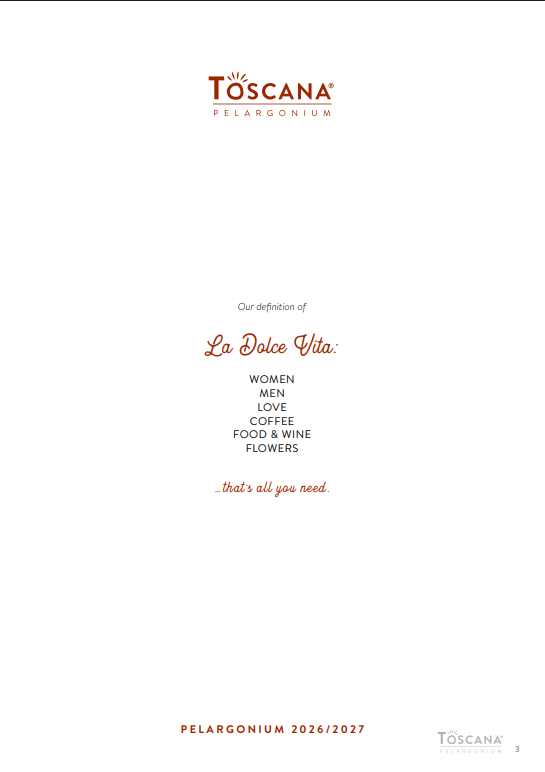 Pelargonium katalog 2026–2027